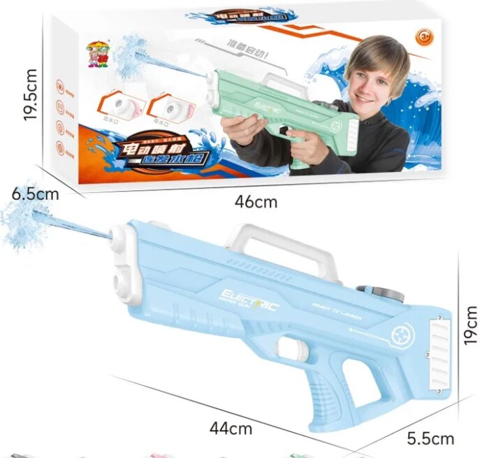 Automatic Electric Water Gun – High-Powered Soaking Fun!