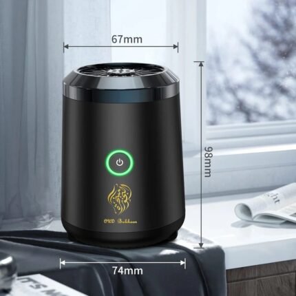 Smart Bukhoor Perfume Dispenser – Portable Electric Incense Burner with Rechargeable Battery