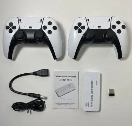 Retro TV Game Console | 4K HD Output | Dual Player Wireless Gaming